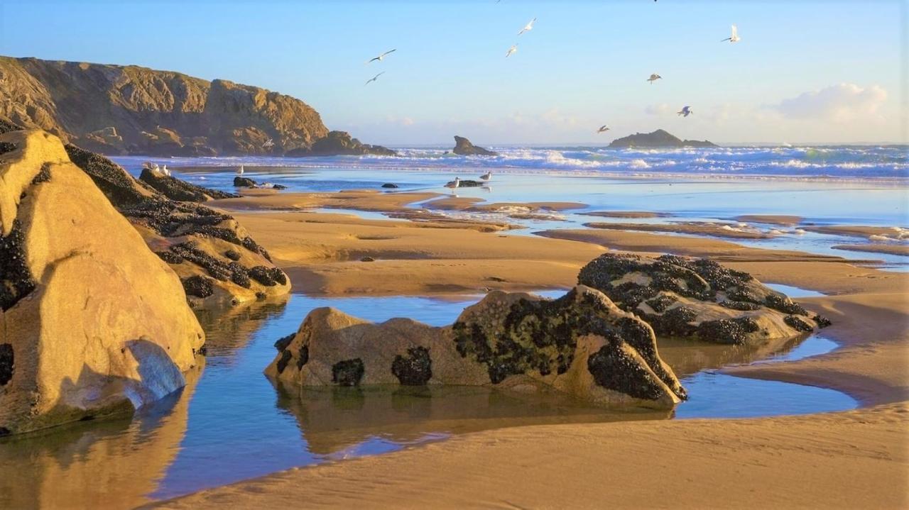 Ty Lisa - Spacieuse Maison De Village Paisible Proche Ville Et Plages - 5 Chambres - Kermorvan 퀴베론 외부 사진