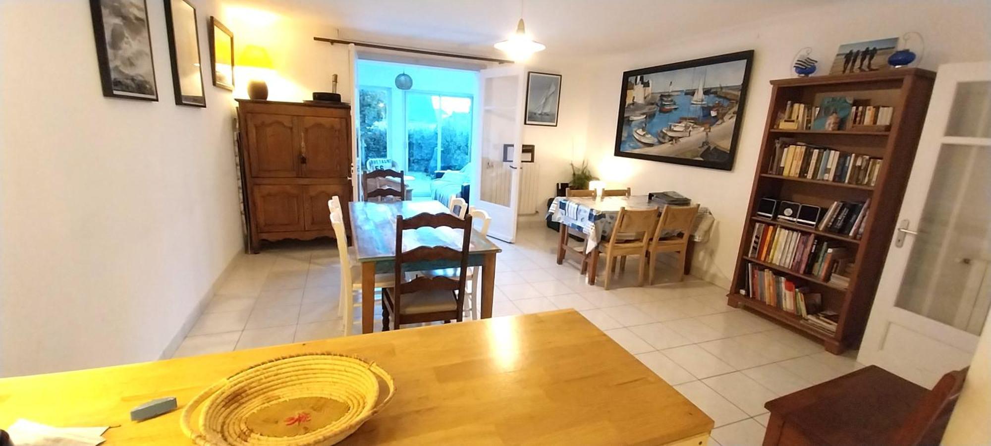 Ty Lisa - Spacieuse Maison De Village Paisible Proche Ville Et Plages - 5 Chambres - Kermorvan 퀴베론 외부 사진