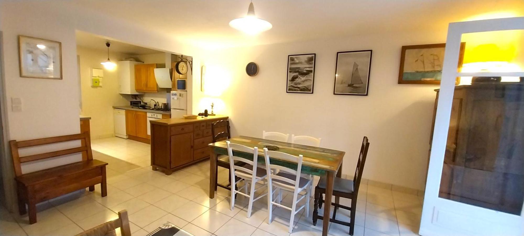 Ty Lisa - Spacieuse Maison De Village Paisible Proche Ville Et Plages - 5 Chambres - Kermorvan 퀴베론 외부 사진